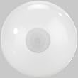 Luminea 10W-HighPower-LED-Lampe mit PIR-Bewegungssensor, E27 warmwei�