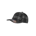 Flexfit black/grey Plaid Cap