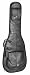 Reunion Blues Sonoma Electric Bass Gig Bag, Black Leather Gunmetal Hardware