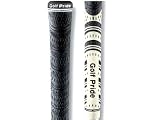 Golf Pride Multi-Compound Cord White Midsize (+1/16") Golf Grip Kit (13 Grips, Tape, Clamp)