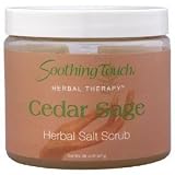 Soothing Touch Cedar Sage Salt Scrub 20 Oz.