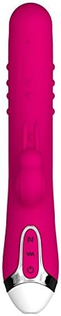 Allybuy Silicone Massagers for Women , Multi-Speed Vibration Powerful Waterproof Dual Vibrating Rabbit Adult Massager Wands Toys Gift for Her Female Couples Toys