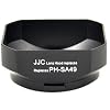 JJC replacement Pentax PH-SA49 lens hood. Compatible with smc PENTAX-A 50mm f/1.4, smc PENTAX-A 50mm f/1.7, smc PENTAX-A 50mm f/2.0, smc PENTAX-DA 35mm f/2.4 AL, smc PENTAX-F 50mm f/1.4, smc PENTAX-F 50mm f/1.7, smc PENTAX-FA 50mm f/1.4, smc PENTAX-FA 50mm f/1.7