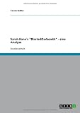 Produkt-Bild: Sarah Kane's "Blasted/Zerbombt" - eine Analyse