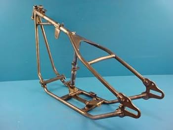 Motorcycle Custom Rigid Frame with Bobbed Mounts