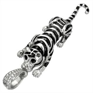 Men's Stainless Steel Tiger Pendant