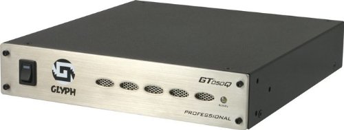 Glyph GT 050Q - Hard drive - 2 TB - external - FireWire / FireWire 800 / Hi-Speed USB / eSATA - 7200 rpm - buffer: 32 MB - black powder coat