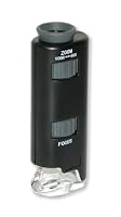 Carson MM-200 Carson Micromax LED 60X-100X LED Lighted Pocket Microscope by Carson
