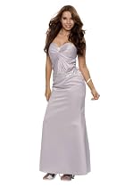 Astrapahl, Traumhaftes Abendkleid, lang, festlich, Farbe silbergrau