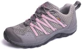 TeroadMax Women's Mesh Walking Shoe , Pink, 4 D(M) US