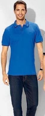 Genuine BMW Men's Polo Shirt - Blue - Size Medium