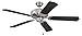Craftmade K11135 Pro Builder 52" Ceiling Fan with Pull Chain, 5 Blades, Brushed Polished Nickel