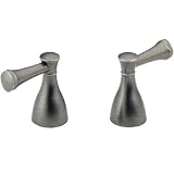 Delta H240PT Lockwood Lavatory Faucet Handle, Set of 2, Aged Pewter