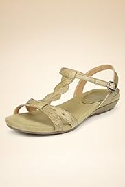 Footglove Original Wide Fit Leather Gladiator Sandals