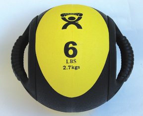 Cando Dual-Handle Medicine Ball