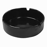 from Bartopia Melamine Ashtray Black | Cigarette Ash Tray, Pub Ashtray, Plastic Ashtray, Outdoor Ashtray, Garden Ashtray