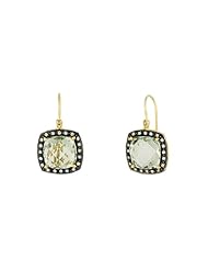 CleverEves 18Kt Yellow Gold Green Amethyst