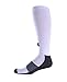 Under Armour Men's All Sport Performance Over-the-Calf Socks (1 Pair), White, Medium