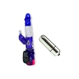 Doc Johnson i-Vibe Rabbit Bluberry Multi-Speed Waterproof Multi Function Adult Sex Toy Kit