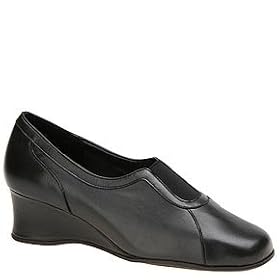 David Tate Womens Cathay Slip-On with Leather Upper