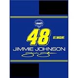 Jimmie Johnson Winners Circle Blanket/Throw 60x80 - NASCAR NASCAR Sports Team Merchandise