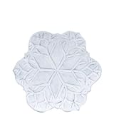 Vietri Snowflake Salad Plate-A