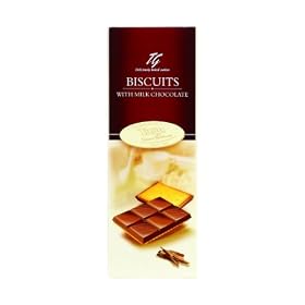 Tago Milk Chocolate Covered Biscuits 120 g (Pack of 6)