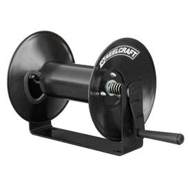 Hand Crank, 3/8 X 100ft, 250 Psi, Air/Water, Without Hose, Light Duty