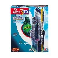 sears tower 3d puzzle by Wrebbit