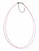 Necklace Cord For Pendants - D25 - Double Strand Coated Cotton ~ Pink
