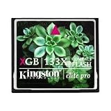 Kingston Elite Pro 8 GB 133x CompactFlash Memory Card CF/8GB-S2