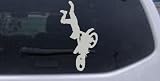 Car Sport-Moto X Freestyle Trick Sports Car Window Wall Laptop Decal Sticker -- Silver 8in X 4.3in On Sale