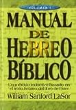 cover of Manual de Hebreo Biblico: Volumen 1 / Manual of Biblical Hebrew