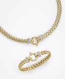 14k Gold Diamond Accent Necklace