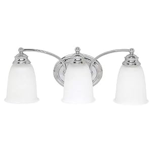 Capital 1088CH-132 Traditional Classic Chrome Bath and Vanity Light by 