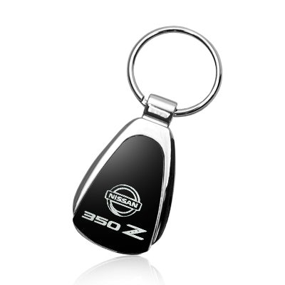 Cheap Nissan 350Z Black Tear Drop Key Chain