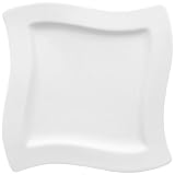 Villeroy & Boch NewWave Frühstücksteller, Quadrat, 24 x 24 cm