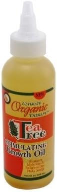 Ultimate Organic Tea Tree Stimulating Growth Oil 4oz (2 Pack)
