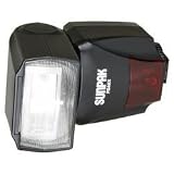 Sunpak PZ42XC Digital Flash for Canon, with E-TTL II Flash Control Mode, Guide Number of 138 (ISO 100 feet), Black