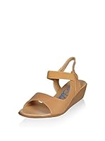 ALEX SILVA Sandalias de cuña (Camel)