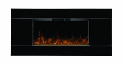 Dimplex DWF-5328B3A Lane Wall-mount 40-Inches by 19-Inches Electric Fireplace, Black