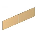 Flipper Doors, 72W From Two 36Wx24H, Putty, Sold as 1 pair
