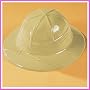 12 Childs Plastic Safari Hats