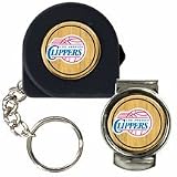 NBA Los Angeles Clippers 6' Tape Measure, Key Chain & Money Clip Set