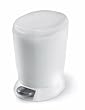 simplehuman CW1318 1-3/5-Gallon Plastic Step Can, White