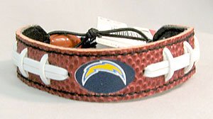 San Diego Chargers Classic Football Bracelet