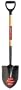 Ames True Temper Round Point Shovel With 33-Inch D-Grip Wood Handle 1572900