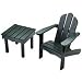 Childs Adirondack Chair and End Table-Color Natural