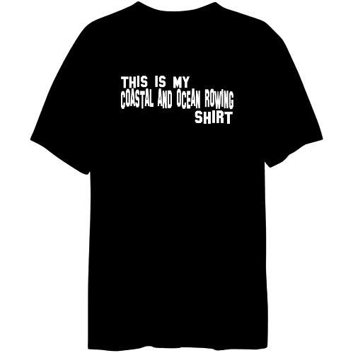 This Is My Coastal And Ocean Rowing Shirt Mens T-shirt