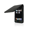 Luxury Black Genuine Leather Flip Case for iPod Touch 2nd & 3rd Generation 8GB / 16GB / 32GB / 64GB & Screen Protector